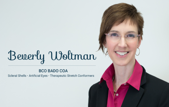 beverly a woltman ocularist illinois