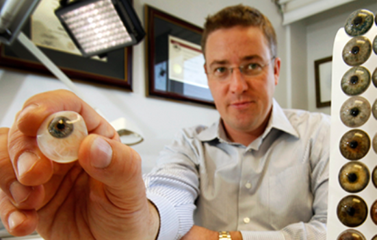 john l stolpe ocularist custom prosthetic eyes