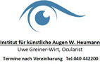 ocularist uwe greiner wirt hamburg prosthetic eyes Ocularist Uwe Greiner-Wirt – expert in ocular prosthetics at Werner Heumann Institut Hamburg
