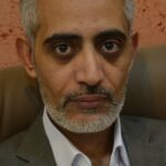 Ocularist Yahya Khraisat fitting a custom artificial eye in Jordan